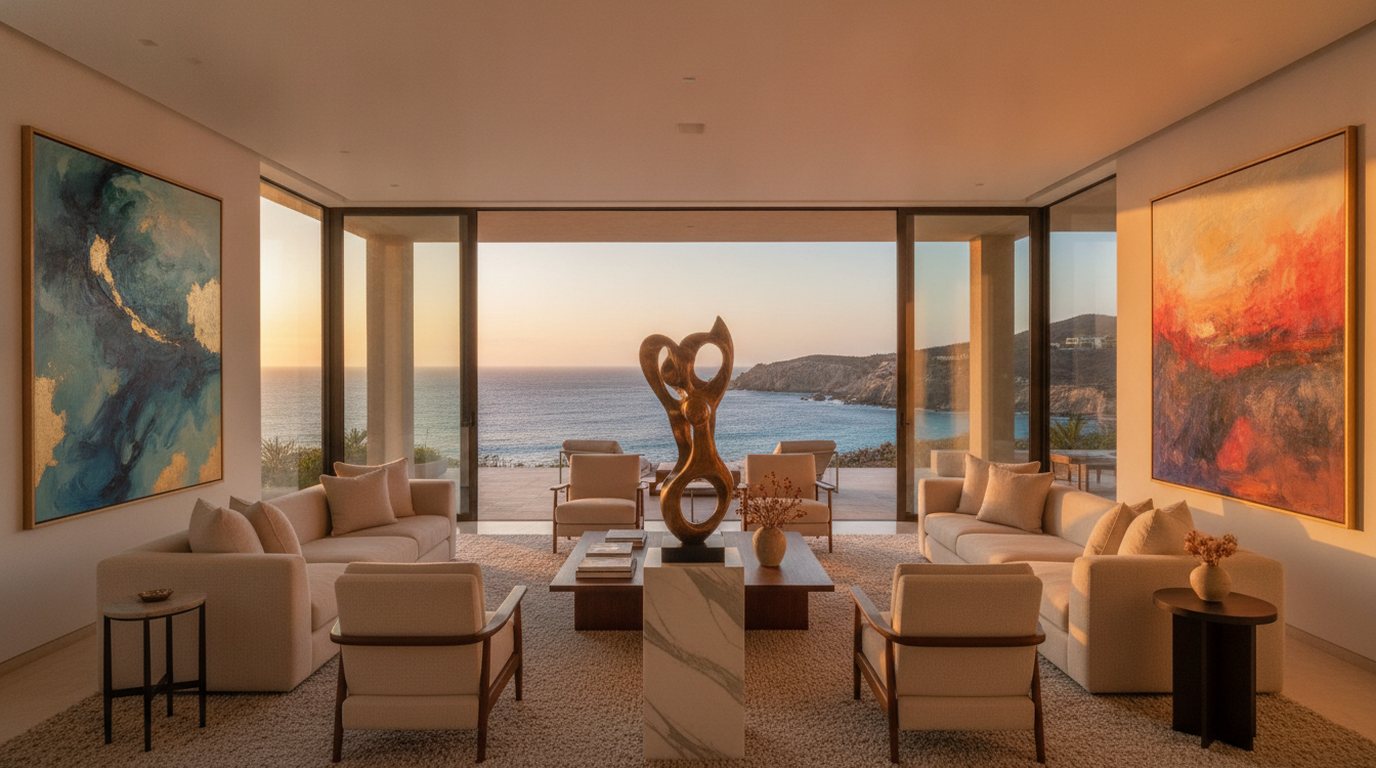 Oceanfront villa in Los Cabos